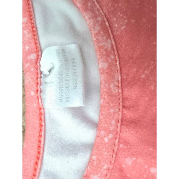 Girls 12/14 Halloween Short Sleeved Bleach Dyed Tee T-Shirt - Picture 3 of 3